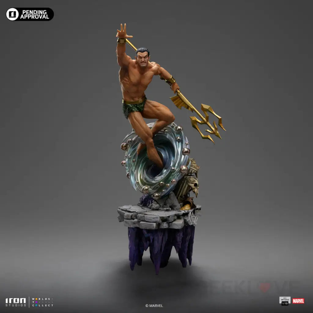 The Infinity Gauntlet Battle Namor Art Scale 1/10 Figure