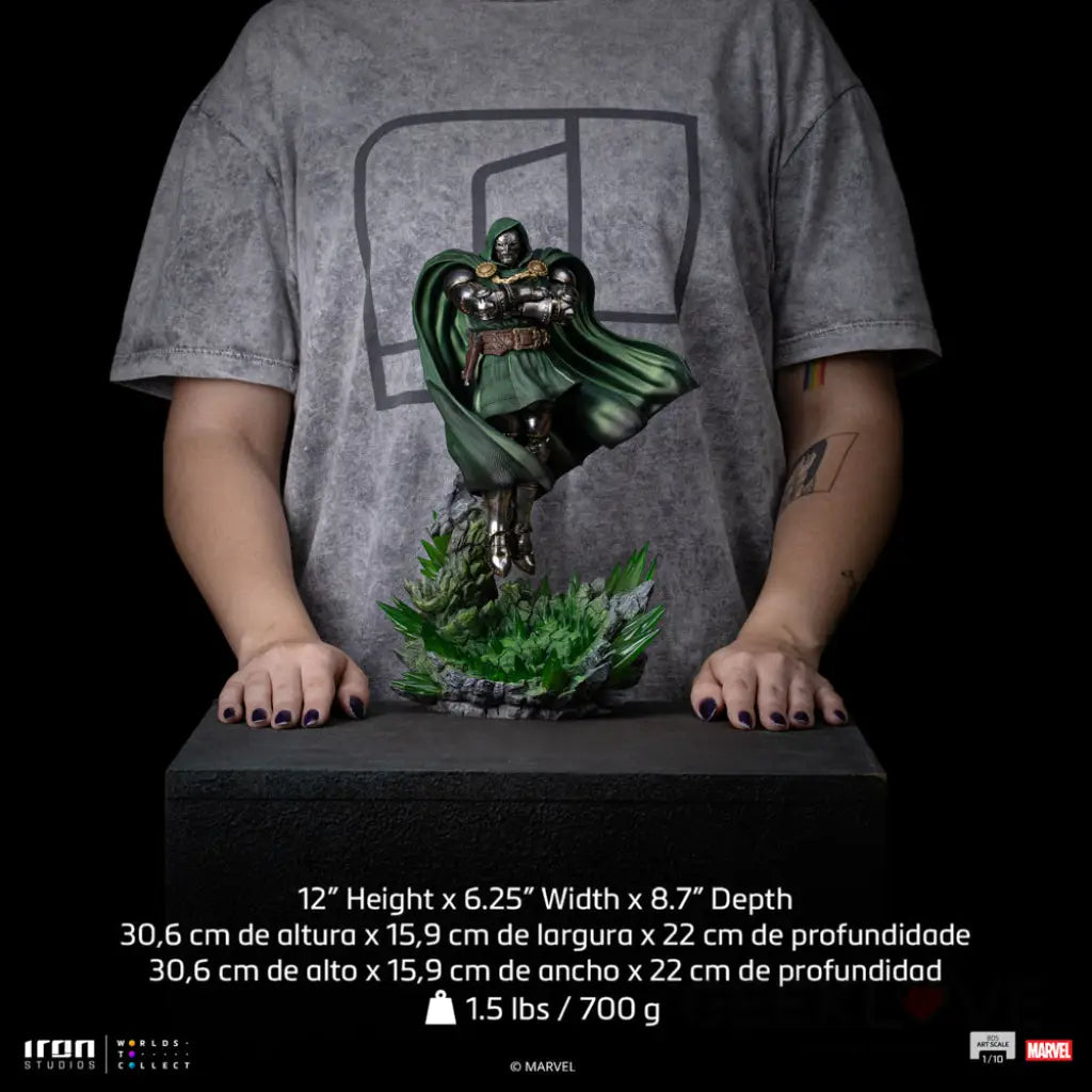 The Infinity Gauntlet BDS Doctor Doom 1/10 Art Scale Statue Scale Figure