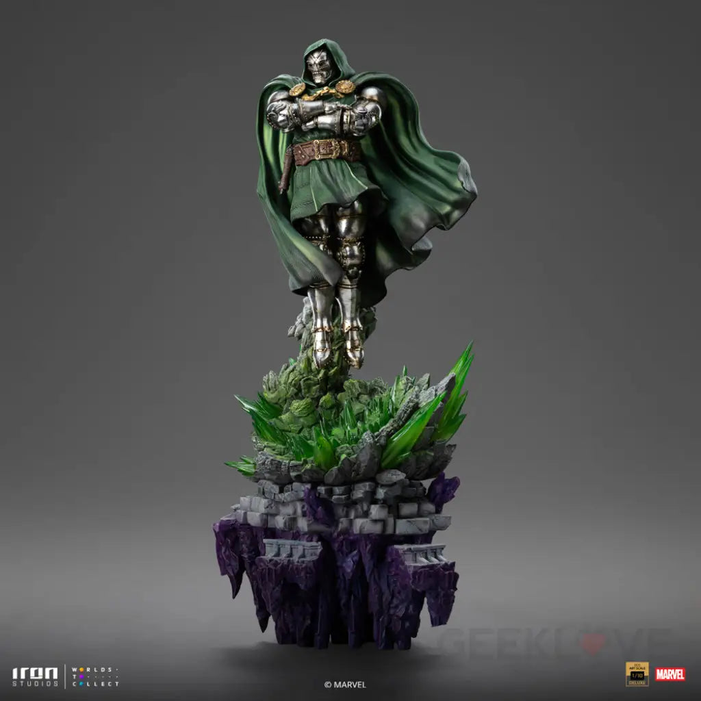 The Infinity Gauntlet BDS Doctor Doom Deluxe 1/10 Art Scale Statue Scale Figure