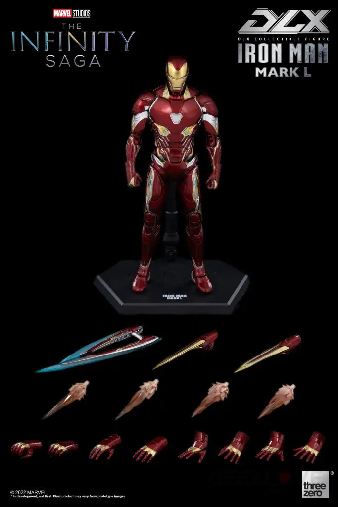 The Infinity Saga - DLX Iron Man Mark 50 - GeekLoveph