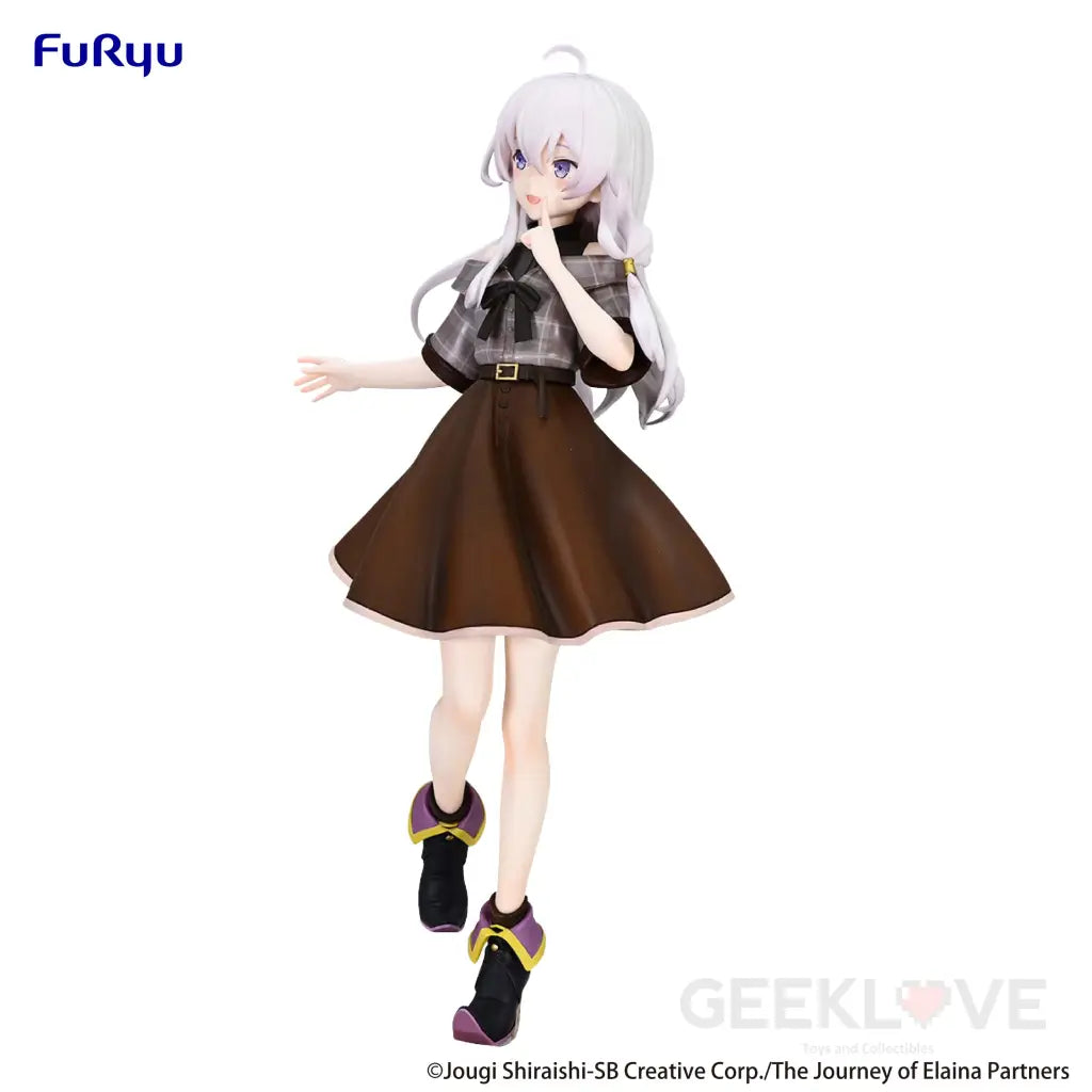 The Journey of Elaina Trio-Try-iT Figure Elaina Brown Outfit ver. Prize Figure