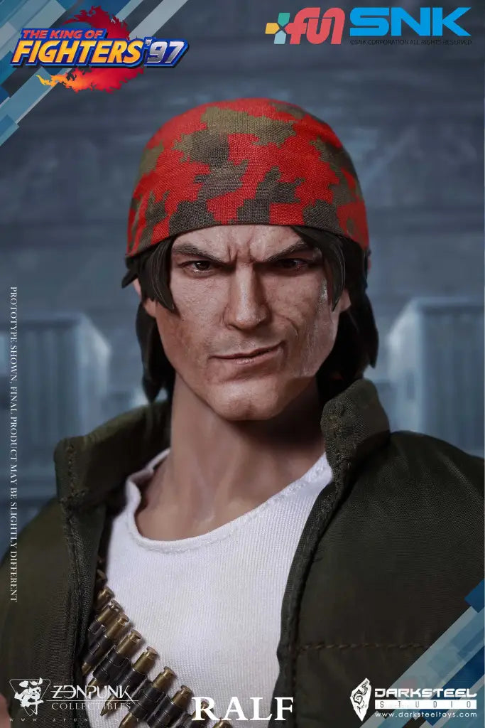The King of Fighters 97 Ralf Jones 1/6 Scale Figure - GeekLoveph