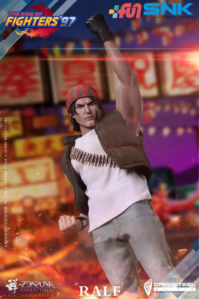 The King of Fighters 97 Ralf Jones 1/6 Scale Figure - GeekLoveph