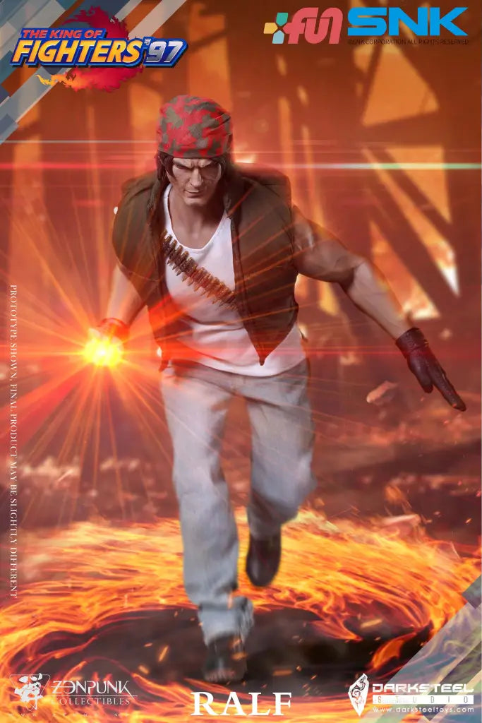 The King of Fighters 97 Ralf Jones 1/6 Scale Figure - GeekLoveph