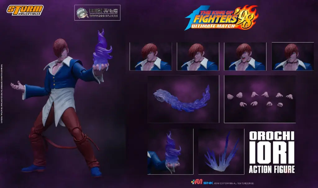 The King Of Fighters 98 Orochi Iori 1/12 Scale Figure Exclusive Version Preorder