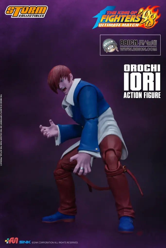 The King Of Fighters 98 Orochi Iori 1/12 Scale Figure Exclusive Version Preorder