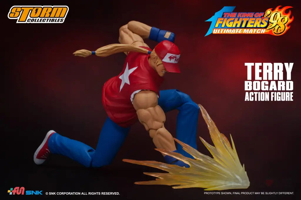 The King of Fighters '98 Terry Bogard 1/12 Scale Figure - GeekLoveph