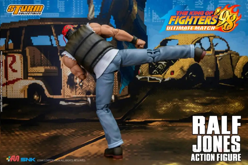 The King Of Fighters ’98 Ultimate Match Ralf Jones 1/12 Scale Action Figure