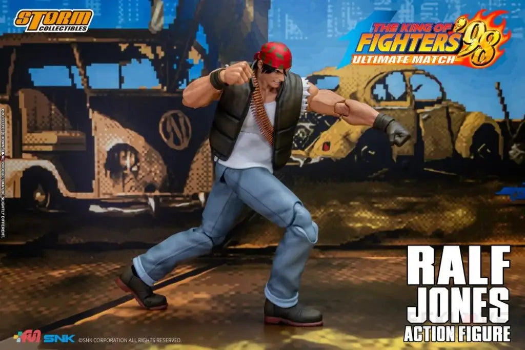 The King Of Fighters ’98 Ultimate Match Ralf Jones 1/12 Scale Action Figure