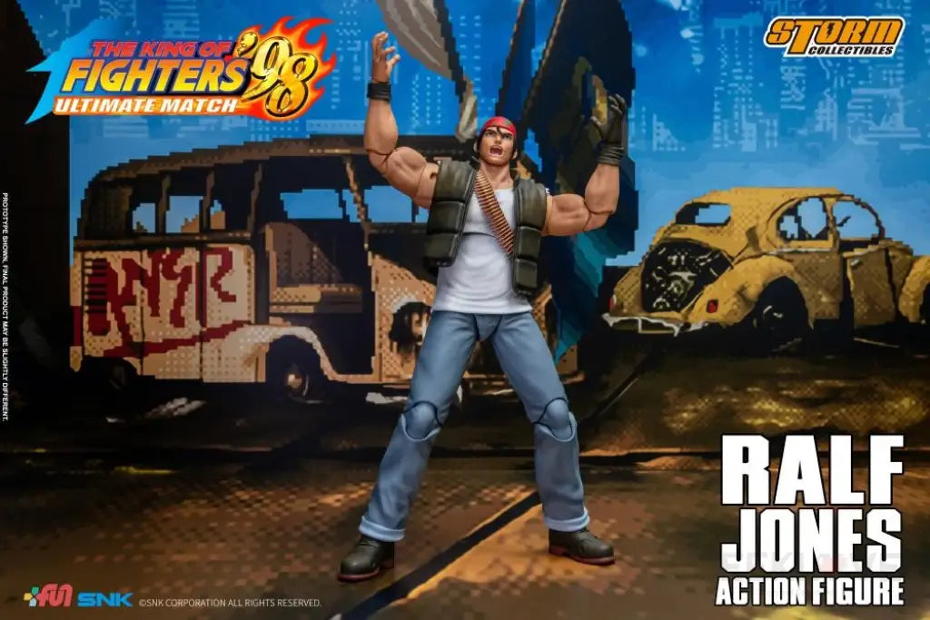 The King Of Fighters ’98 Ultimate Match Ralf Jones 1/12 Scale Action Figure