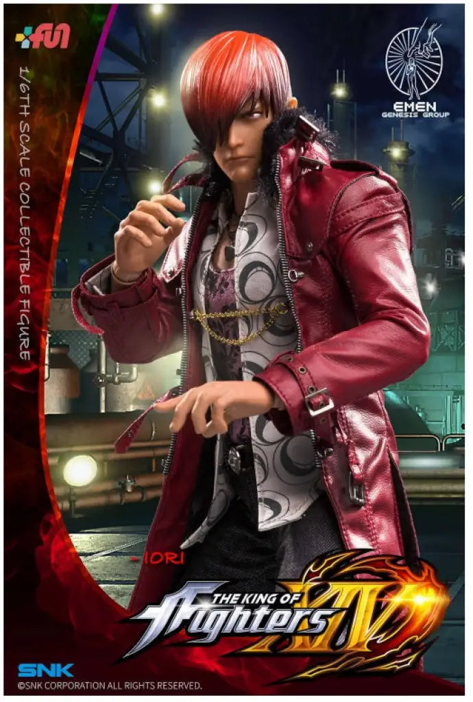 The King of Fighters XIV Iori Yagami 1/6 Scale Figure - GeekLoveph