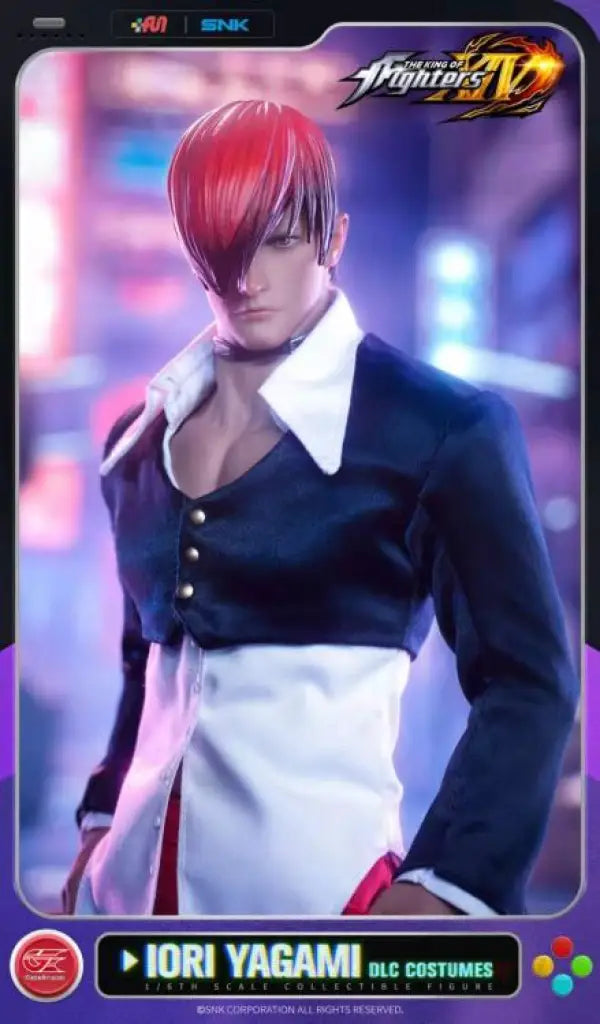 The King of Fighters XIV Iori Yagami (DLC Classic Version) 1/6 Scale Figure - GeekLoveph