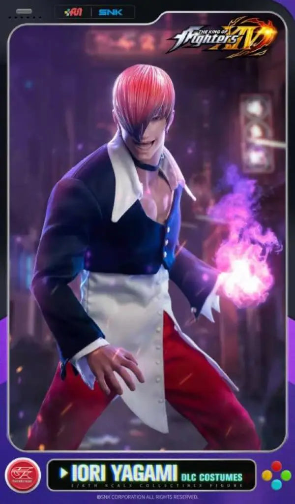 The King of Fighters XIV Iori Yagami (DLC Classic Version) 1/6 Scale Figure - GeekLoveph