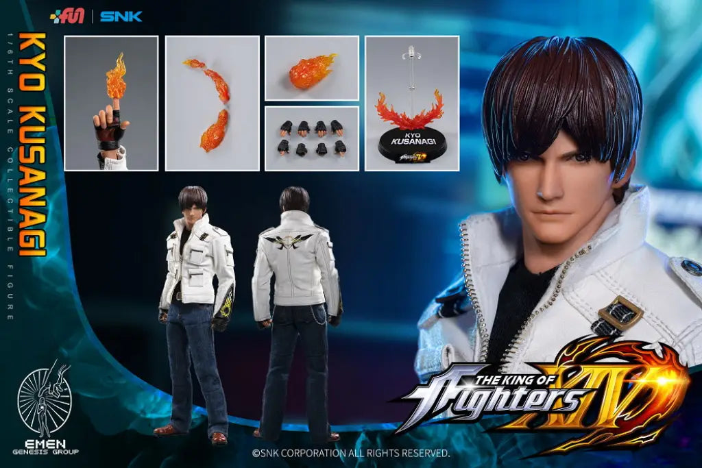 The King of Fighters XIV Kyo Kusanagi 1/6 Scale Figure - GeekLoveph