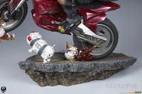 The Last Ronin On Bike 1/4 Scale Scale Figure