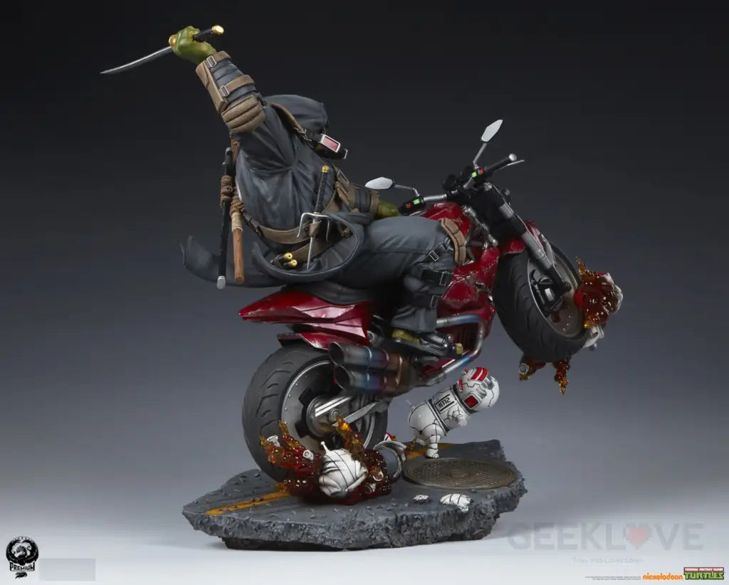 The Last Ronin On Bike 1/4 Scale Scale Figure