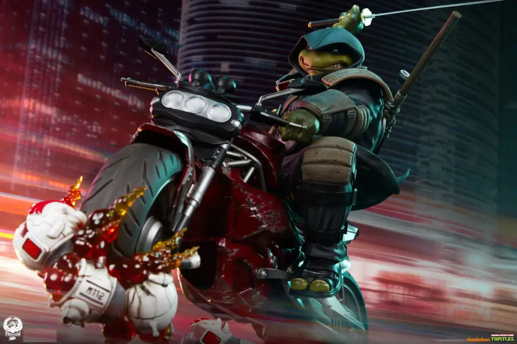 The Last Ronin On Bike 1/4 Scale Scale Figure