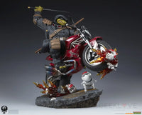 The Last Ronin On Bike 1/4 Scale Scale Figure