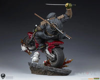 The Last Ronin On Bike 1/4 Scale Scale Figure