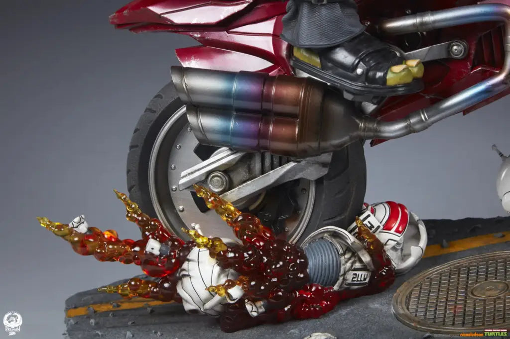 The Last Ronin On Bike 1/4 Scale Scale Figure