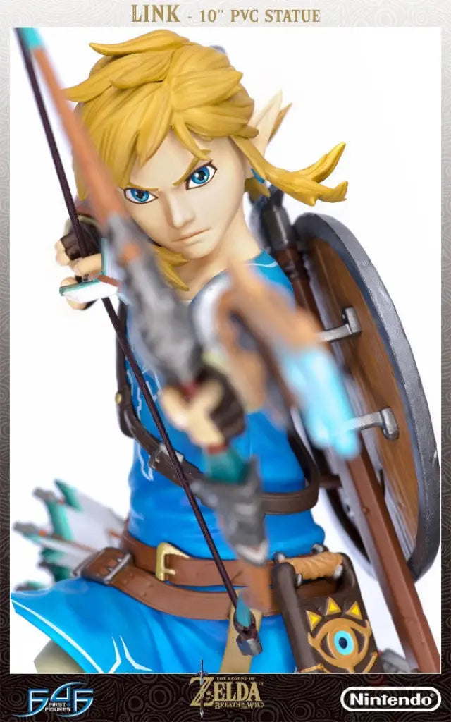 The Legend of Zelda: Breath of the Wild Link Statue - 2022 Reissue - GeekLoveph