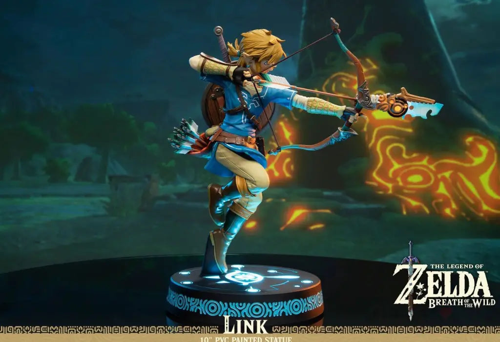 The Legend of Zelda: Breath of the Wild Link Statue CE - 2022 Reissue - GeekLoveph