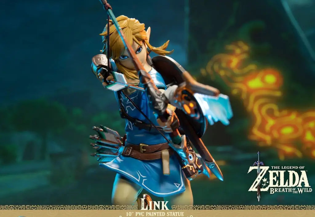 The Legend of Zelda: Breath of the Wild Link Statue CE - 2022 Reissue - GeekLoveph
