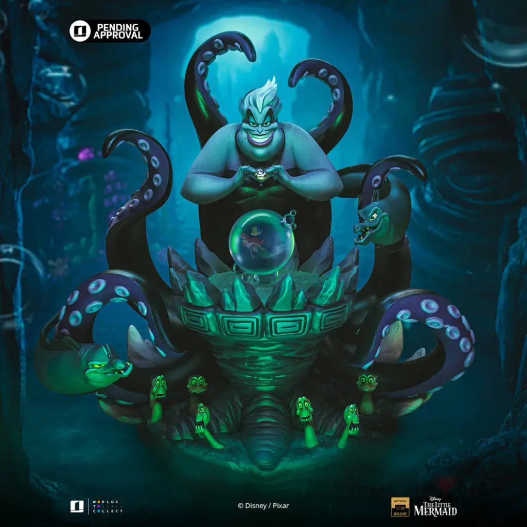 The Little Mermaid Disney Villains Ursula Deluxe 1/10 Art Scale Statue Scale FIgure