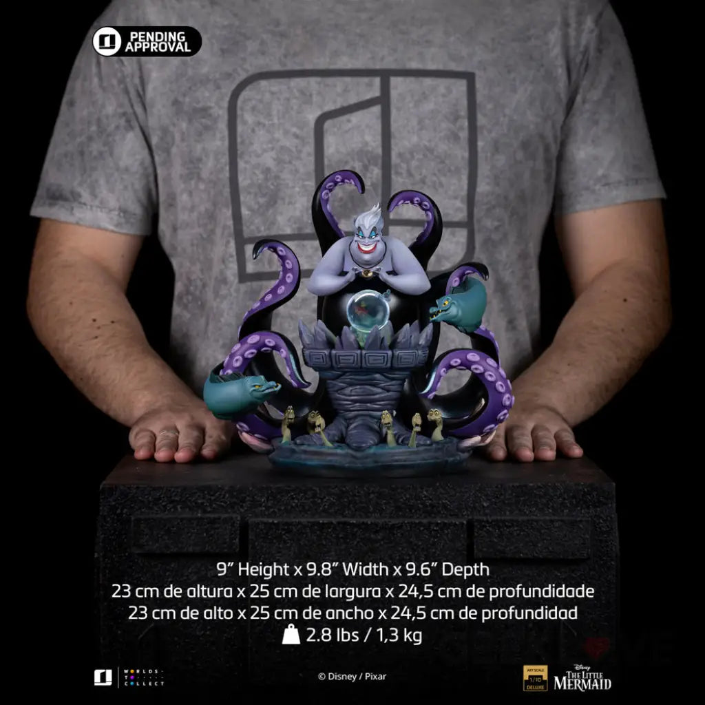 The Little Mermaid Disney Villains Ursula Deluxe 1/10 Art Scale Statue Scale FIgure