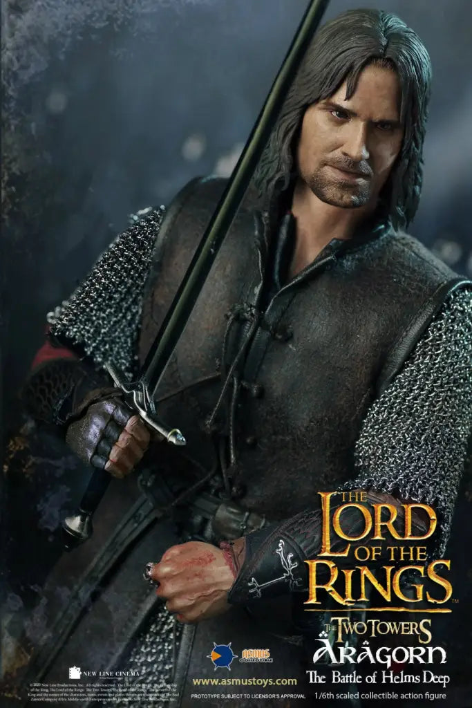 The Lord of the Rings Aragorn at Helm's Deep 1/6 Scale Figure - GeekLoveph