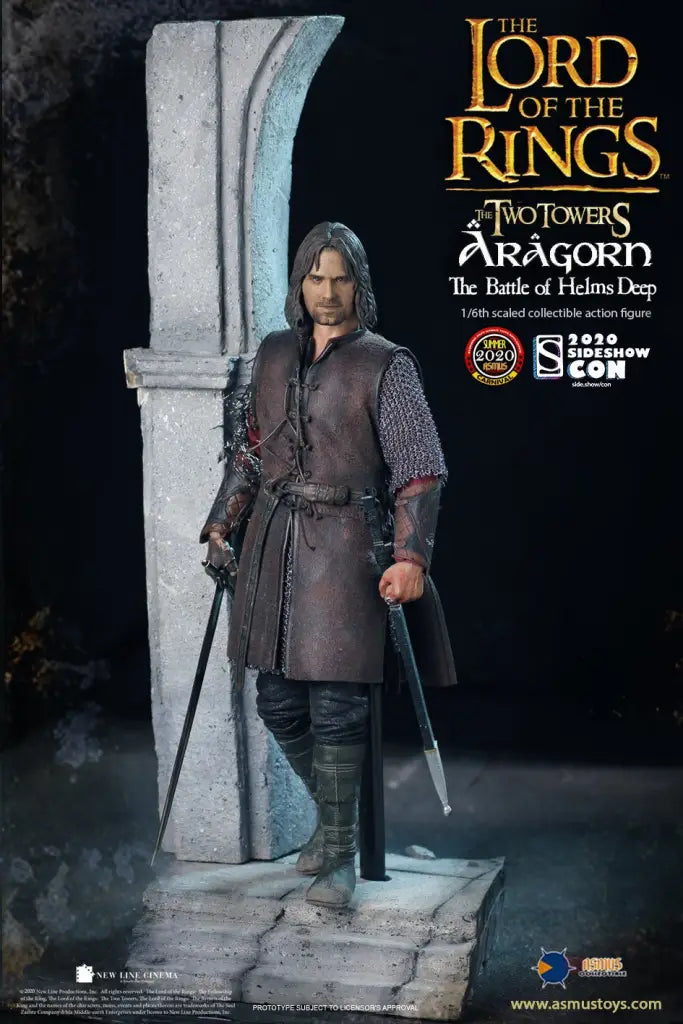 The Lord of the Rings Aragorn at Helm's Deep 1/6 Scale Figure - GeekLoveph