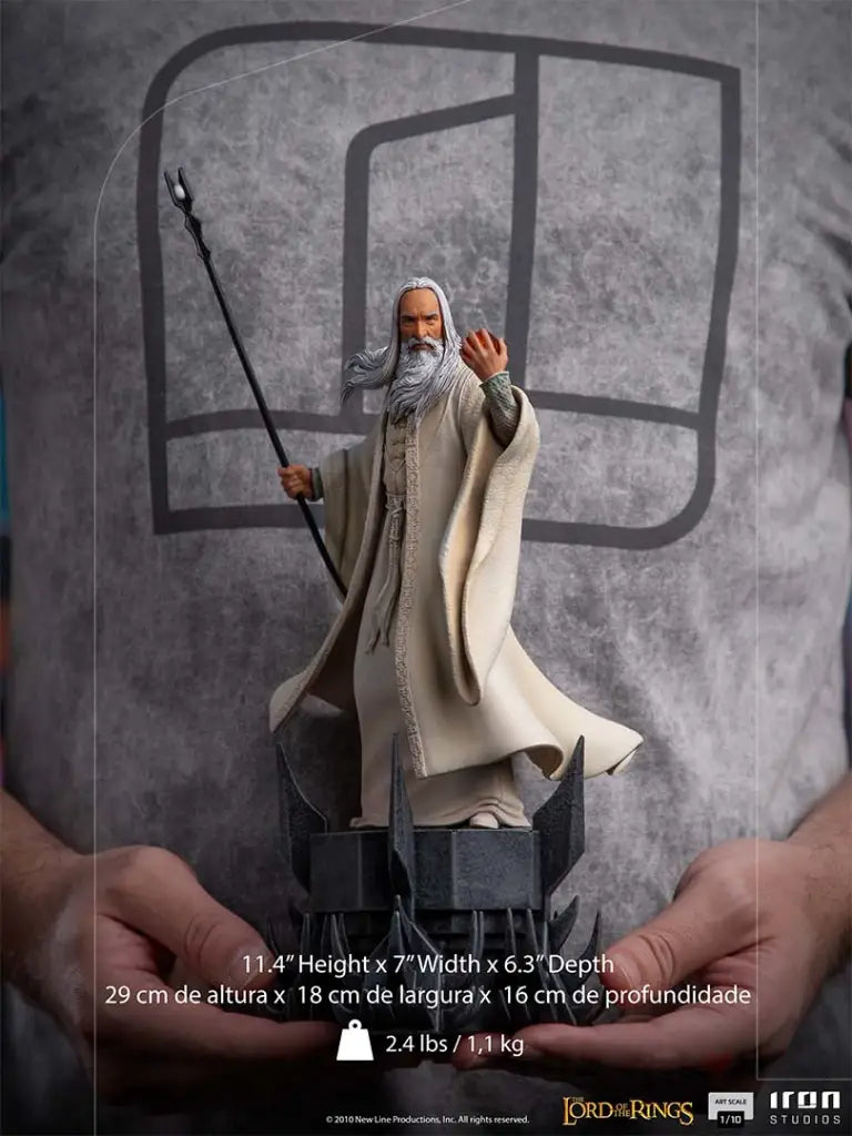 The Lord Of The Rings Bds Saruman Art Scale 1/10 Preorder