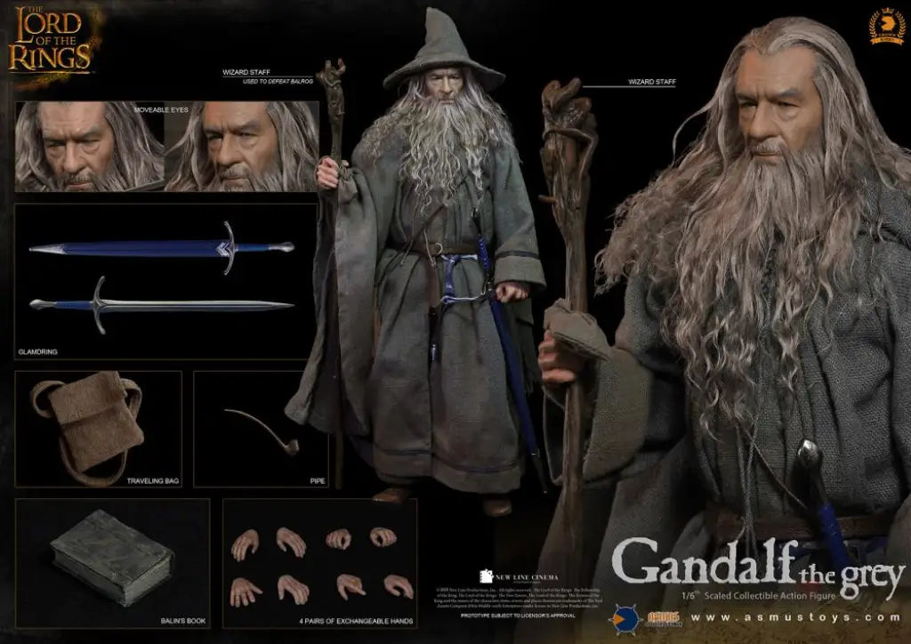 The Lord of the Rings The Crown Series Gandalf 1/6 Scale Figure - GeekLoveph