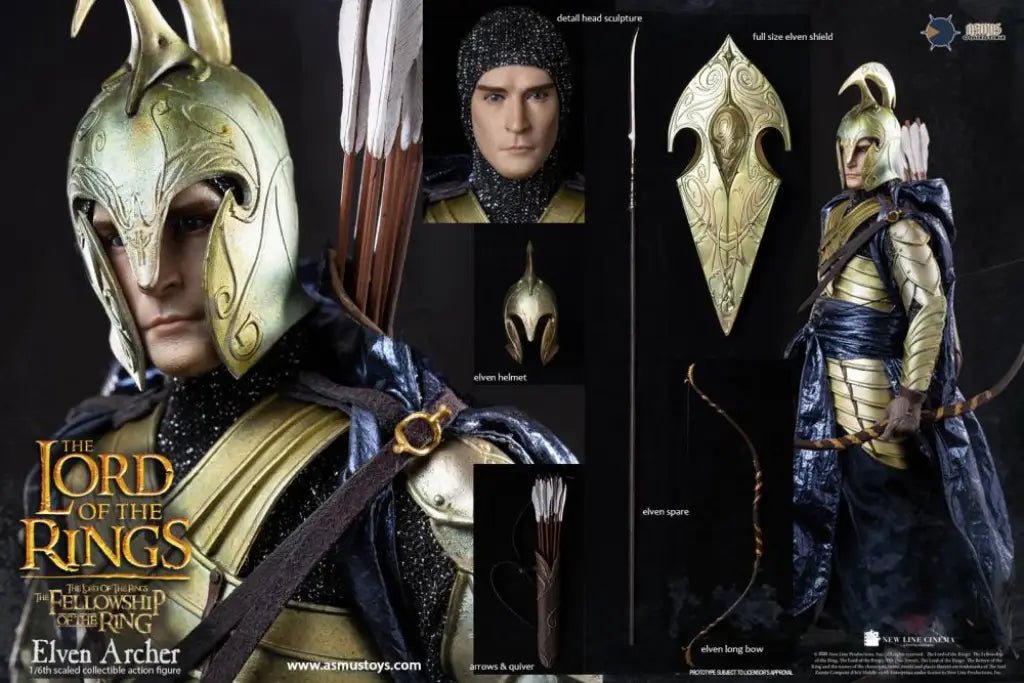 The Lord of the Rings Elven Archer 1/6 Scale Figure - GeekLoveph