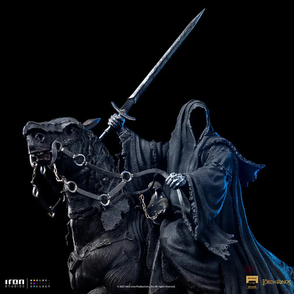 The Lord Of The Rings Nazgul On Horse Deluxe 1/10 Art Scale Statue Preorder