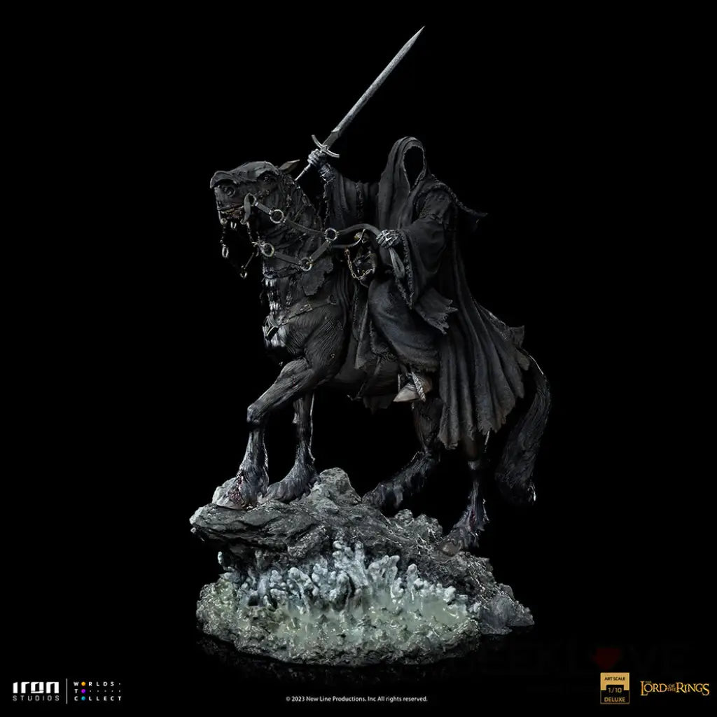 The Lord Of The Rings Nazgul On Horse Deluxe 1/10 Art Scale Statue Preorder