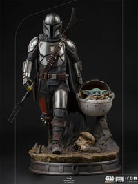The Mandalorian and The Child Legacy Replica 1/4 Scale Statue - GeekLoveph