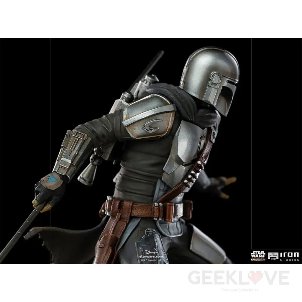 The Mandalorian BDS The Mandalorian 1/10 Art Scale Statue - GeekLoveph