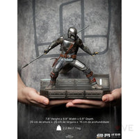 The Mandalorian BDS The Mandalorian 1/10 Art Scale Statue - GeekLoveph