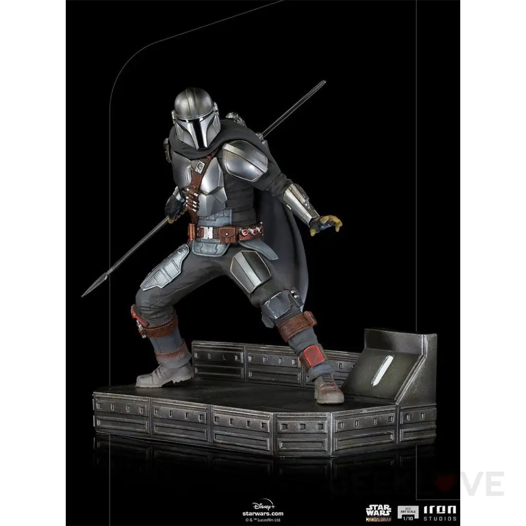 The Mandalorian BDS The Mandalorian 1/10 Art Scale Statue - GeekLoveph