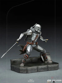 The Mandalorian BDS The Mandalorian 1/10 Art Scale Statue - GeekLoveph