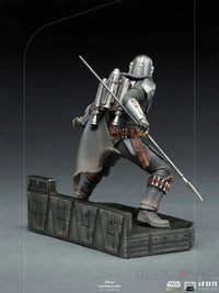 The Mandalorian BDS The Mandalorian 1/10 Art Scale Statue - GeekLoveph