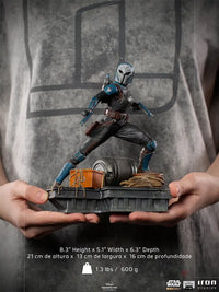 The Mandalorian BDS Bo-Katan 1/10 Art Scale Statue - GeekLoveph