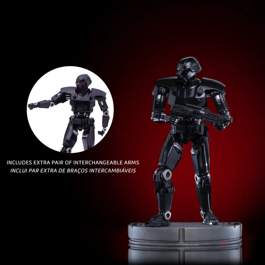 The Mandalorian BDS Dark Trooper 1/10 Art Scale Statue - GeekLoveph