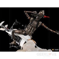 The Mandalorian BDS G-11 and The Child Deluxe 1/10 Art Scale Statue - GeekLoveph