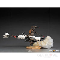 The Mandalorian BDS G-11 and The Child Deluxe 1/10 Art Scale Statue - GeekLoveph