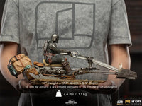 The Mandalorian Bds On Speederbike Deluxe 1/10 Art Scale Statue Preorder