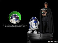 The Mandalorian Legacy Replica Luke Skywalker R2-D2 And Grogu 1/4 Scale Statue Preorder