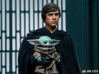The Mandalorian Legacy Replica Luke Skywalker R2-D2 And Grogu 1/4 Scale Statue Preorder