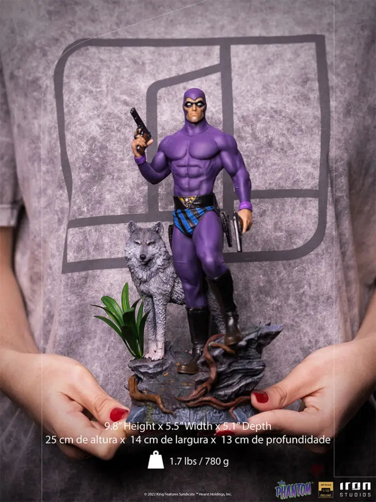 The Phantom Deluxe 1/10 Art Scale Statue - GeekLoveph